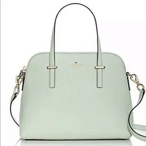 KATE SPADE Cedar St. Maise Medium Crossbody Satchel Bag Purse Mint Like NEW